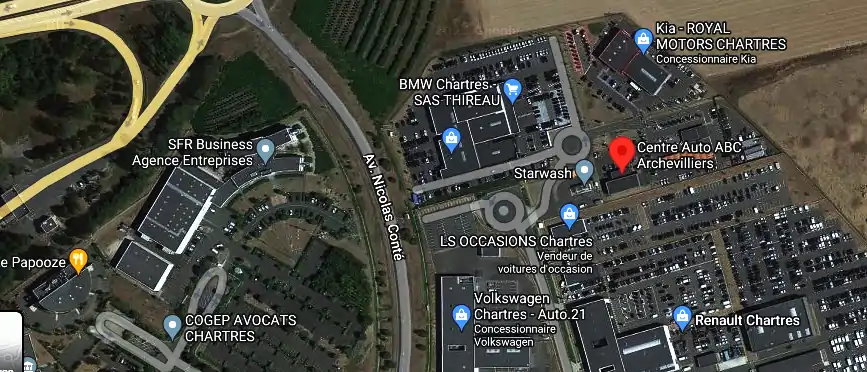 Prix contrôle technique à Nogent-le-Phaye