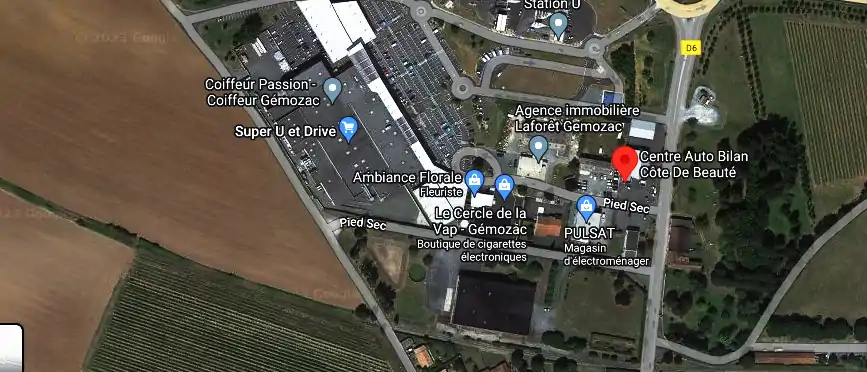 Prix contrôle technique à Gémozac