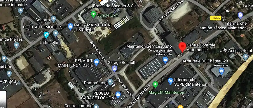 Prix contrôle technique à Pierres