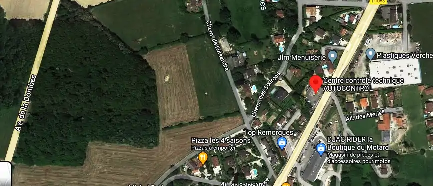 Prix contrôle technique à Péronnas