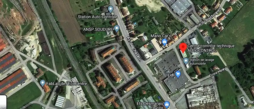 Prix contrôle technique à Varennes-sur-Allier