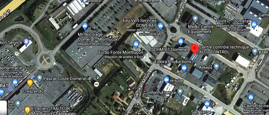 Prix contrôle technique à Domérat