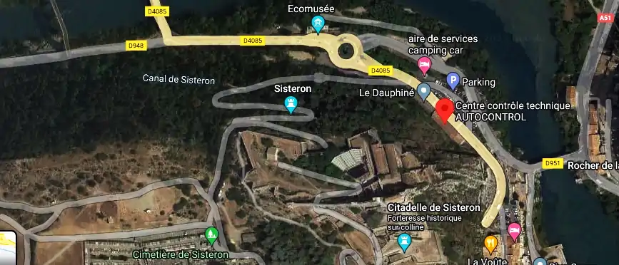 Prix contrôle technique à Sisteron