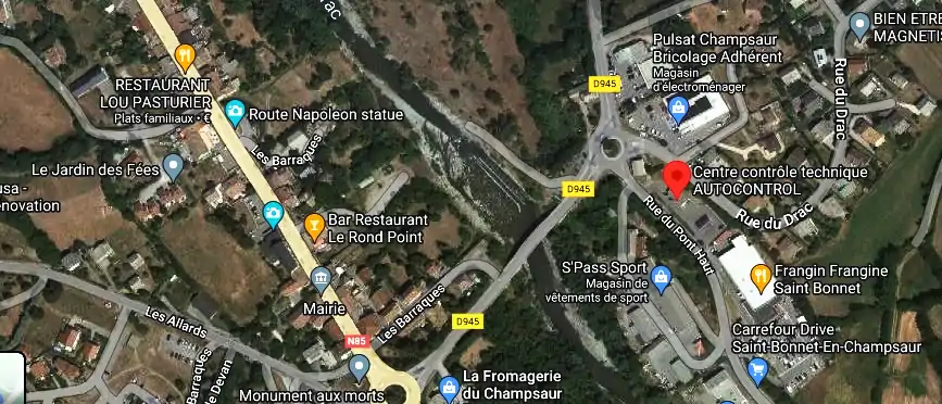 Prix contrôle technique à Saint-Bonnet-en-Champsaur