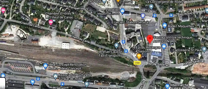 Prix contrôle technique à Onet-le-Château