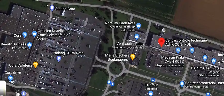 Prix contrôle technique à Rots