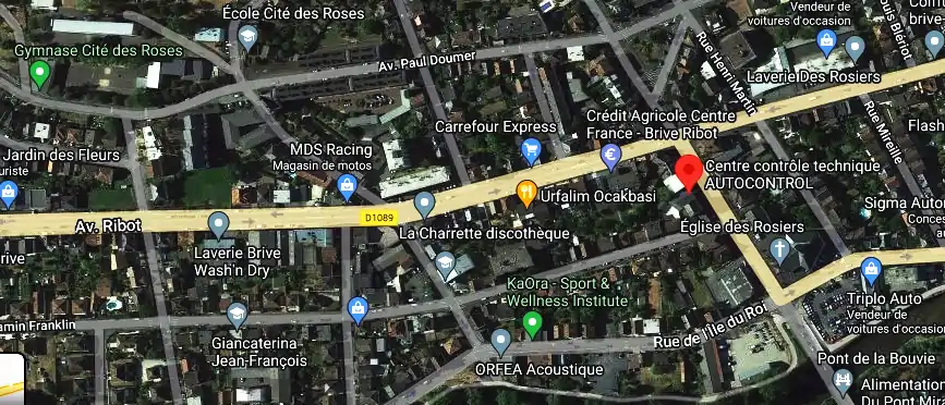 Prix contrôle technique à Brive-la-Gaillarde