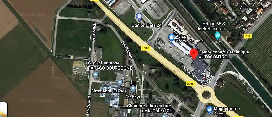 Prix contrôle technique à Genlis