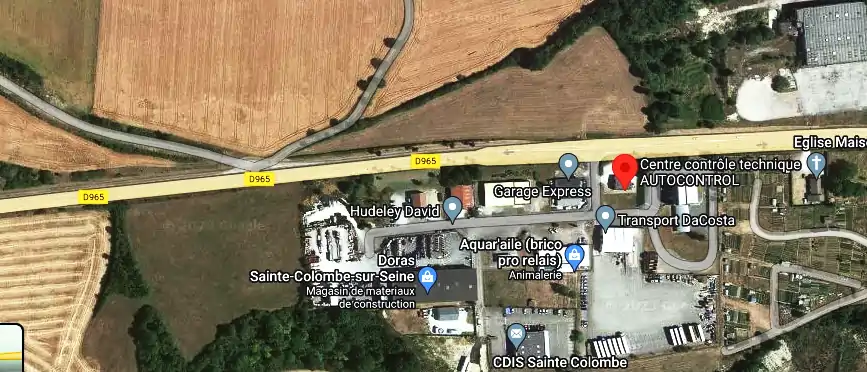 Prix contrôle technique à Sainte-Colombe-sur-Seine