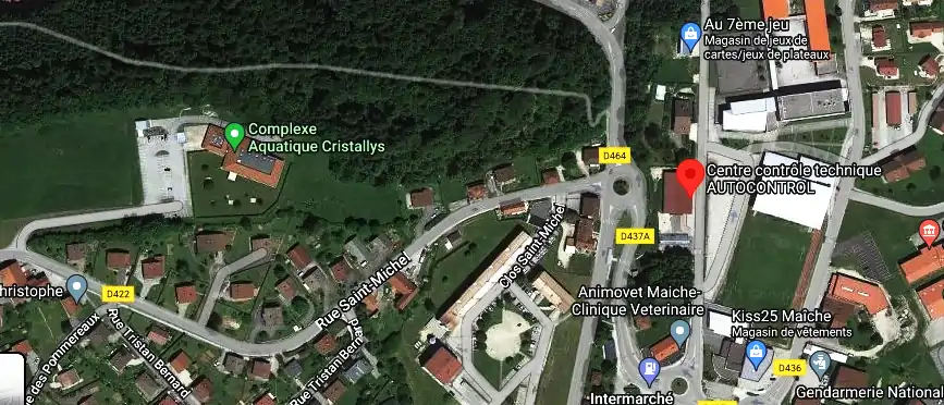 Prix contrôle technique à Maîche