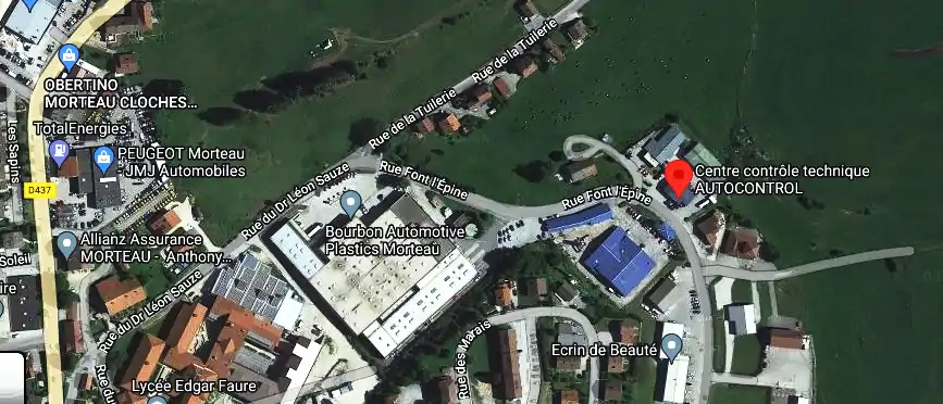 Prix contrôle technique à Morteau