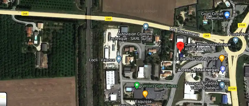 Prix contrôle technique à Chabeuil