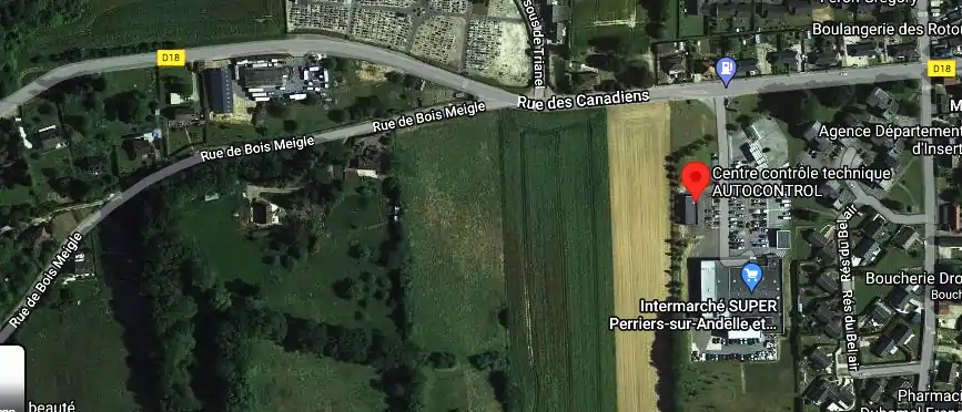 Centre contrôle technique AUTOCONTROL à Perriers-sur-Andelle
