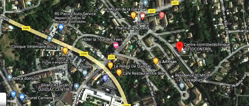 Prix contrôle technique à Quissac