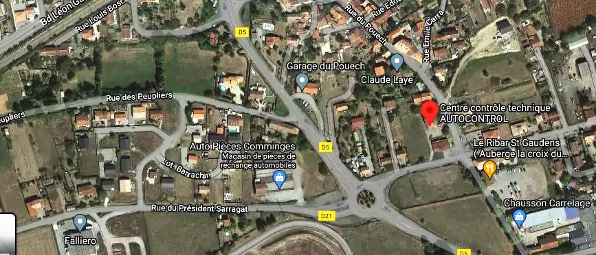 Prix contrôle technique à Saint-Gaudens