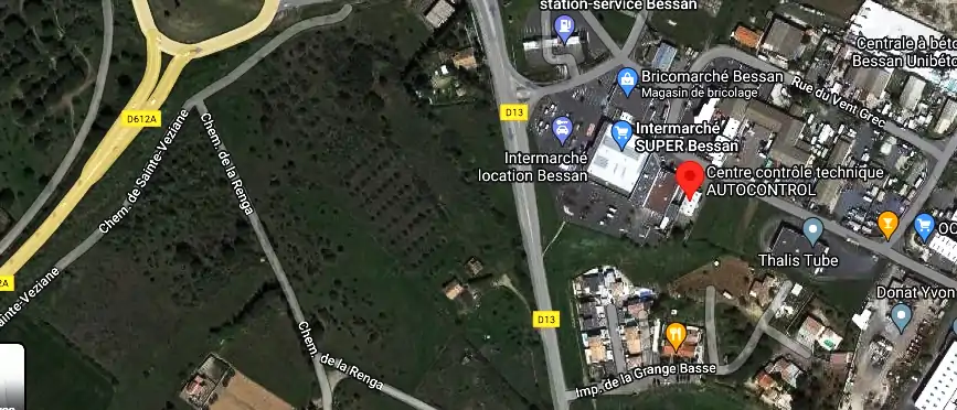 Prix contrôle technique à Bessan