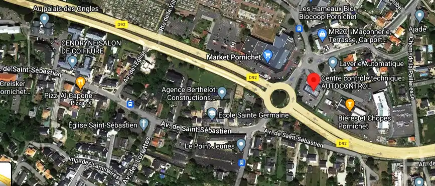 Prix contrôle technique à Pornichet