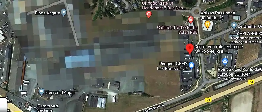 Prix contrôle technique à Les Ponts-de-Cé