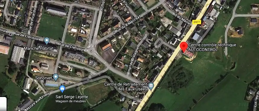 Prix contrôle technique à Sourdeval