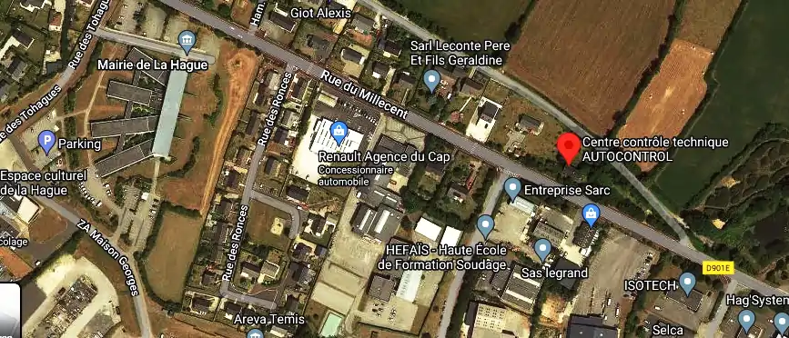 Prix contrôle technique à La Hague