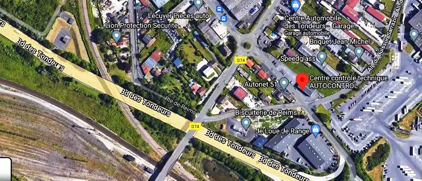 Prix contrôle technique à Bétheny