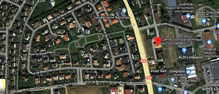 Prix contrôle technique à Longuyon