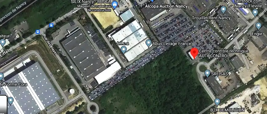 Prix contrôle technique à Fléville-devant-Nancy