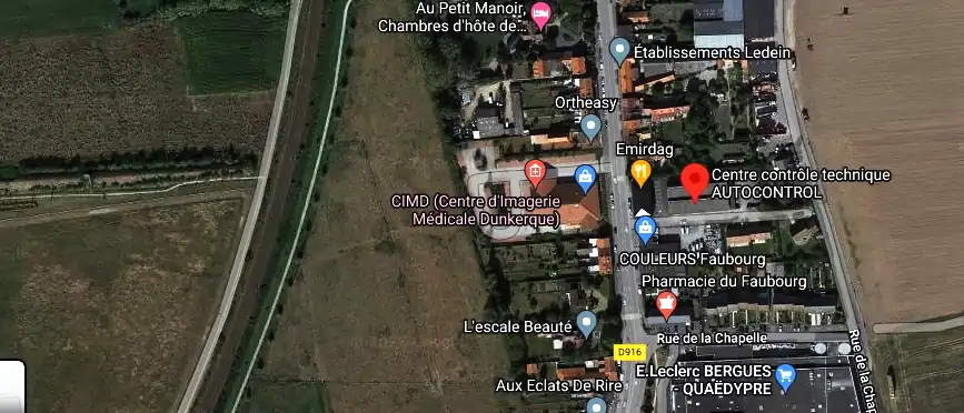 Prix contrôle technique à Quaëdypre