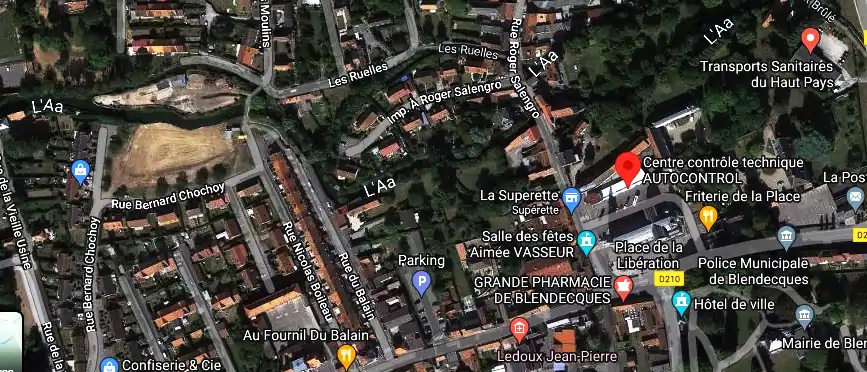 Prix contrôle technique à Blendecques