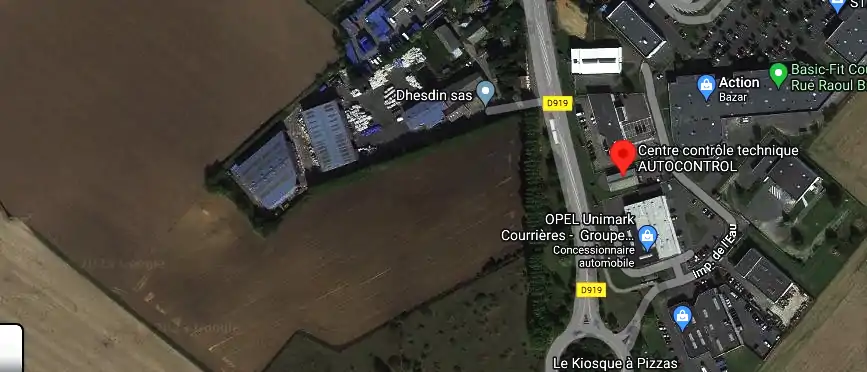 Prix contrôle technique à Courrières