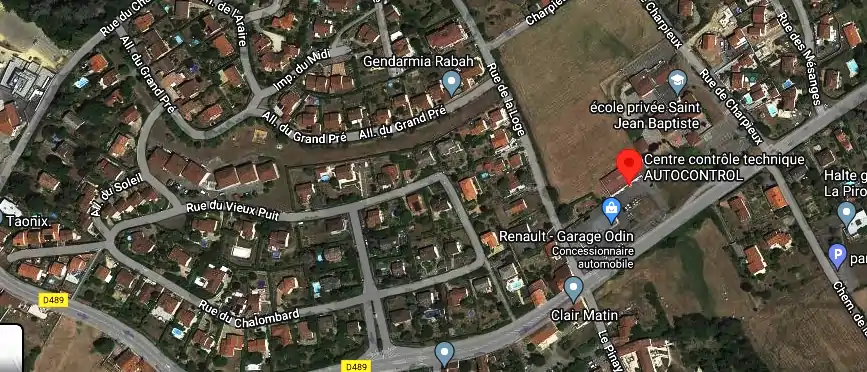 Prix contrôle technique à Vaugneray