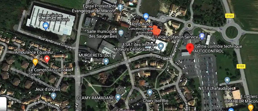 Prix contrôle technique à Mâcon