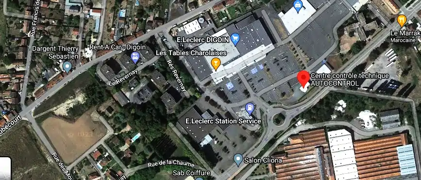 Prix contrôle technique à Digoin