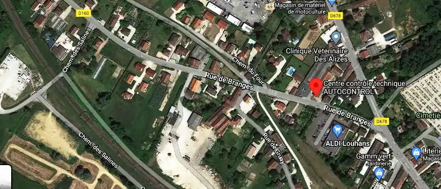 Prix contrôle technique à Louhans