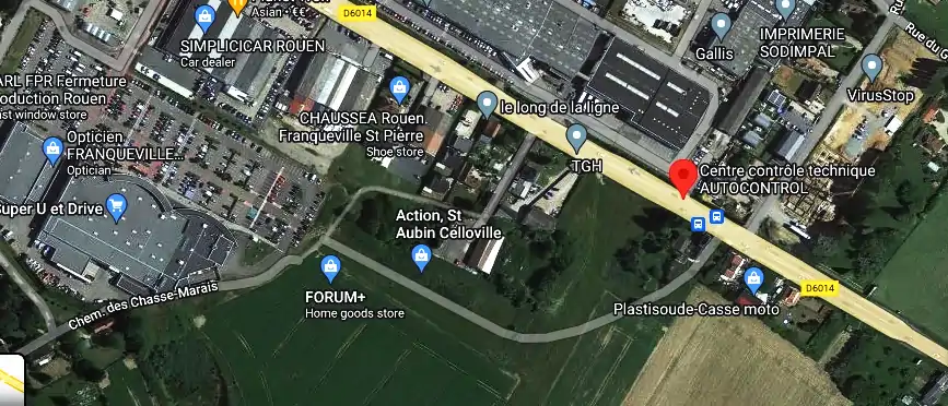 Prix contrôle technique à Franqueville-Saint-Pierre