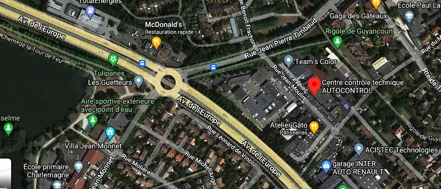 Prix contrôle technique à Guyancourt