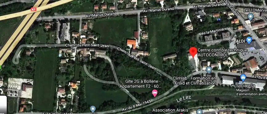 Prix contrôle technique à Bollène