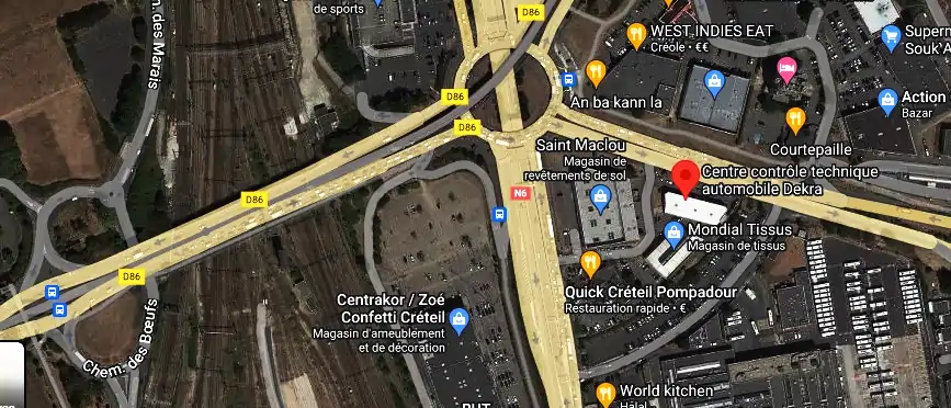 Prix contrôle technique à Créteil