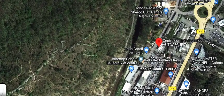 Prix contrôle technique à Cahors