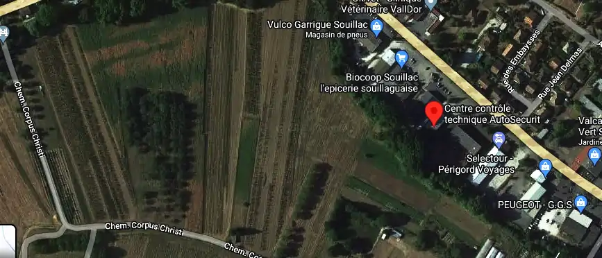 Prix contrôle technique à Souillac