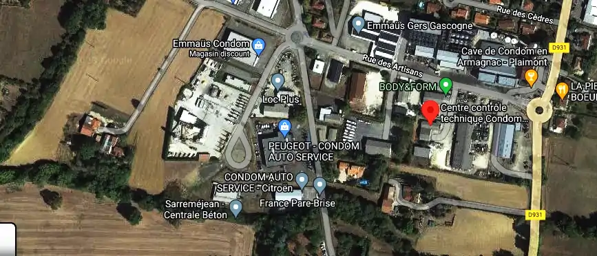 Centre contrôle technique Condom AUTOCONTROL à Condom
