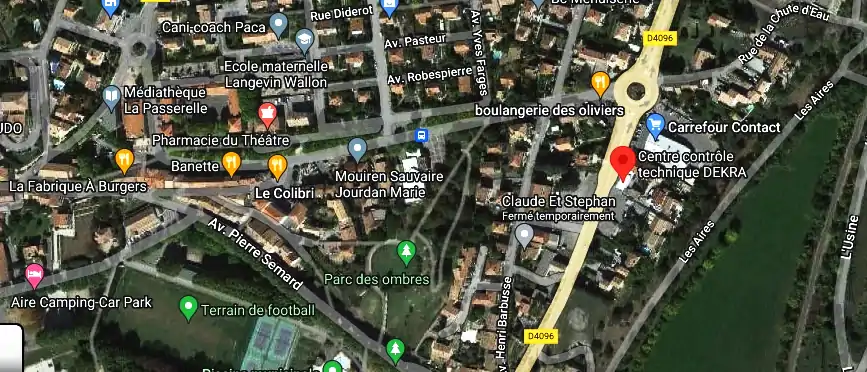 Prix contrôle technique à Sainte-Tulle