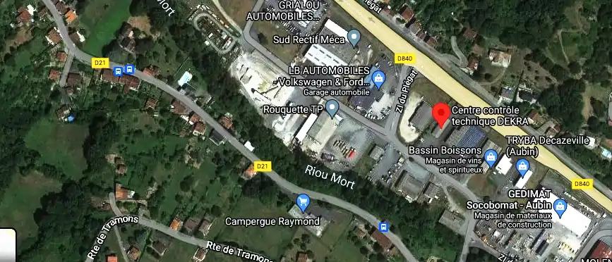 Prix contrôle technique à Aubin