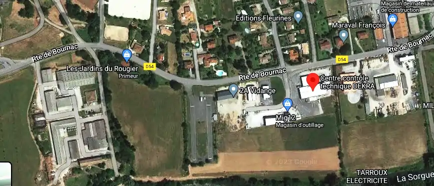 Centre contrôle technique DEKRA à Saint-Affrique