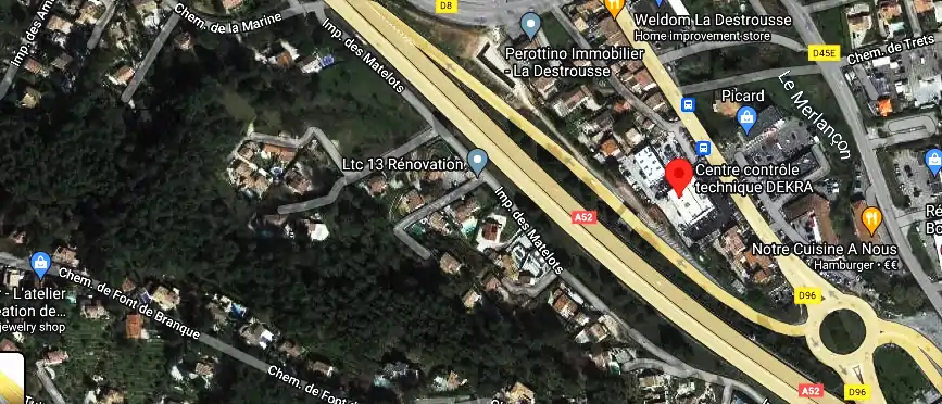 Prix contrôle technique à La Destrousse