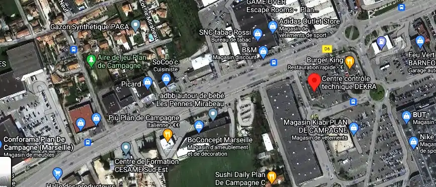 Prix contrôle technique à Cabriès