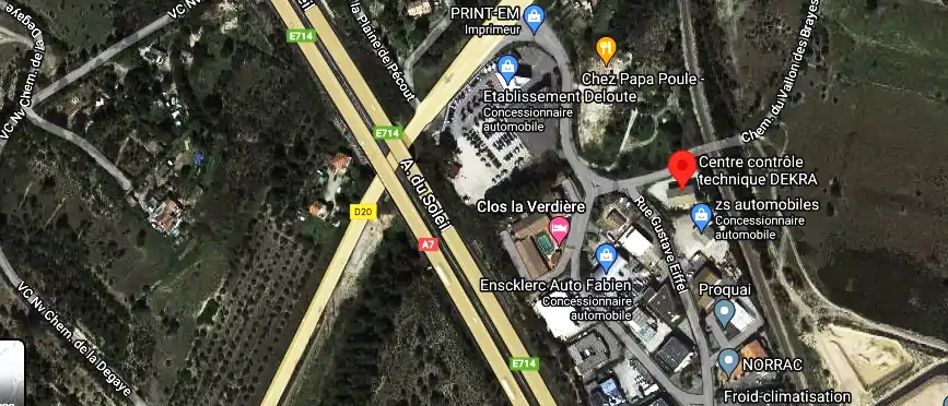 Prix contrôle technique à Velaux