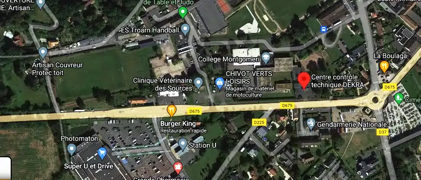 Prix contrôle technique à Troarn