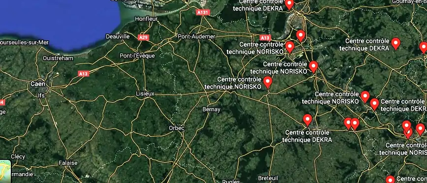 Centre contrôle technique DEKRA à Aurillac