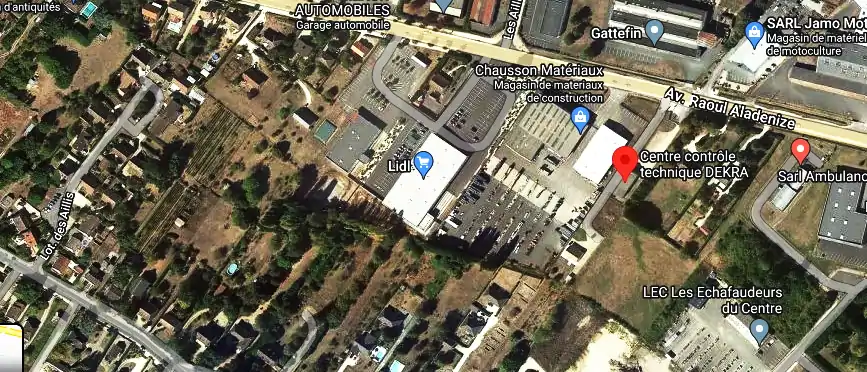 Centre contrôle technique DEKRA à Mehun-sur-Yèvre